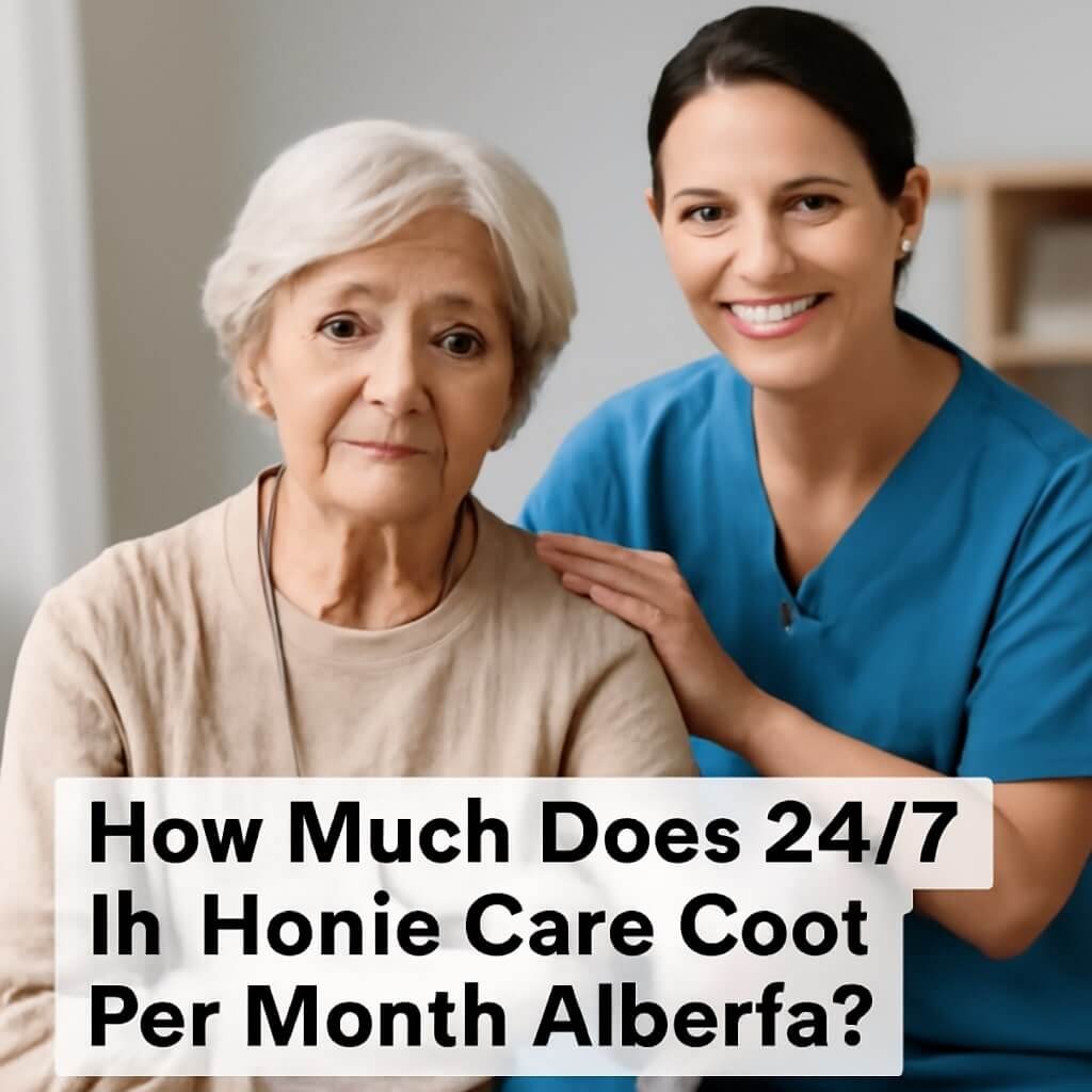 how much does 247 in-home care cost per month alberta