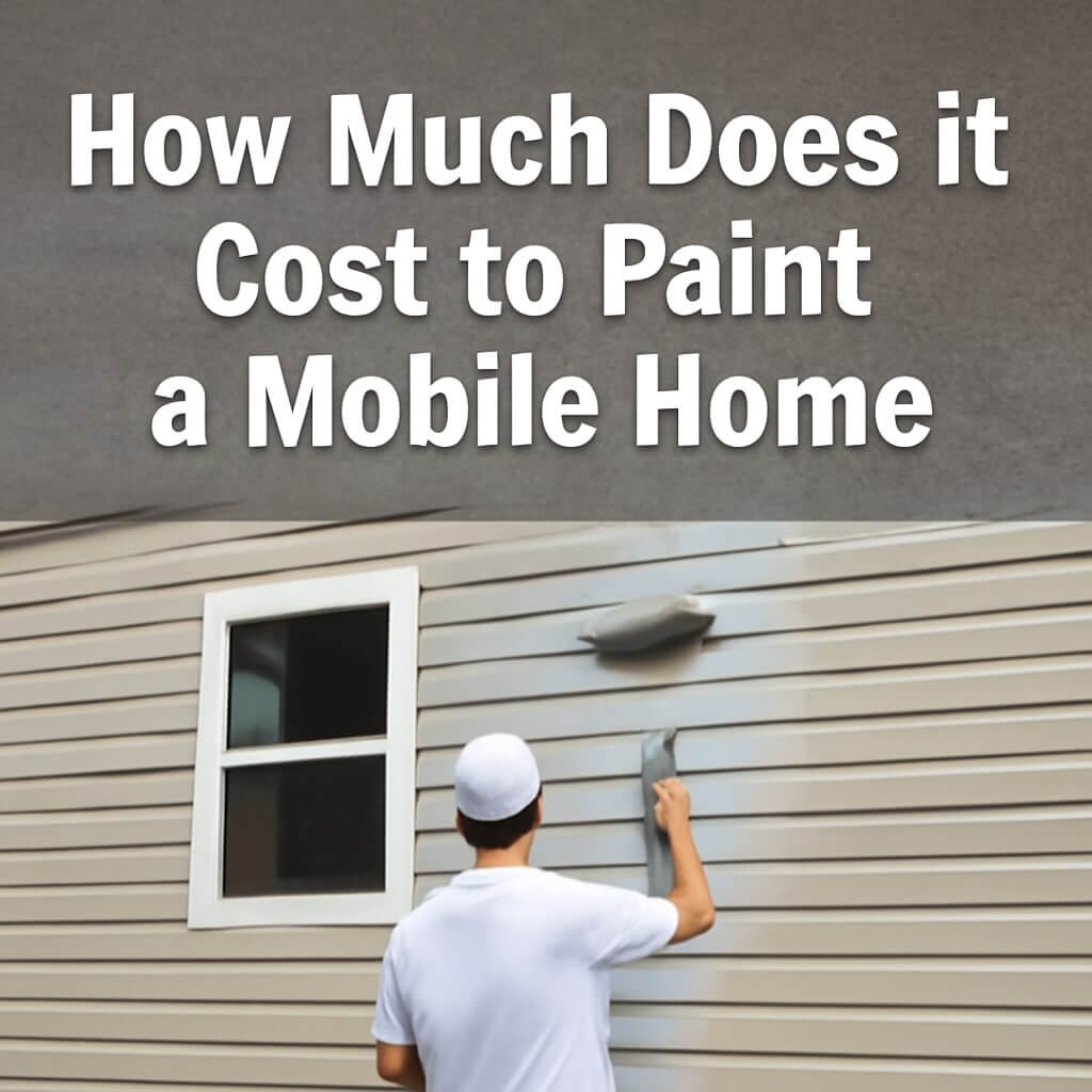how much does it cost to paint a mobile home