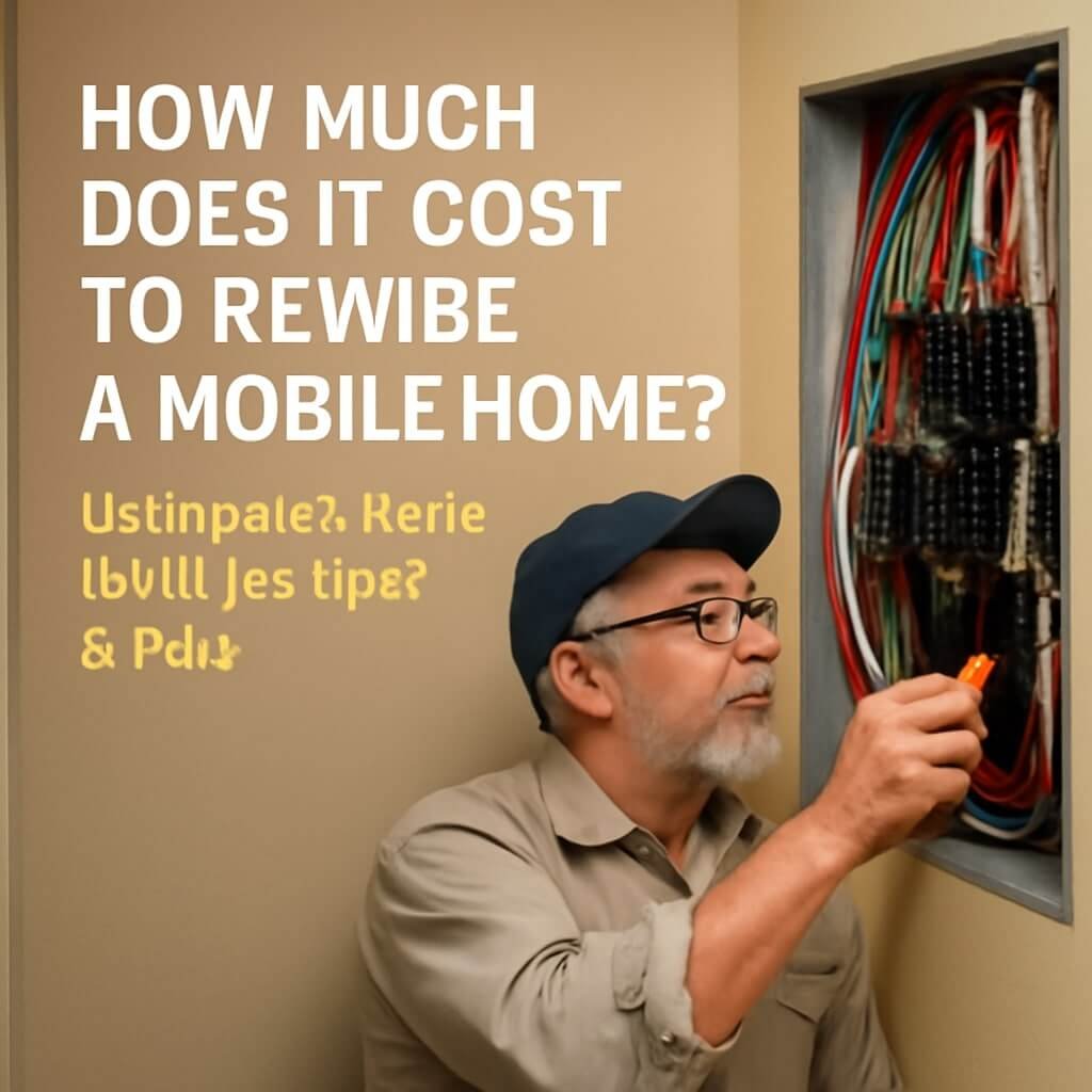 how much does it cost to rewire a mobile home