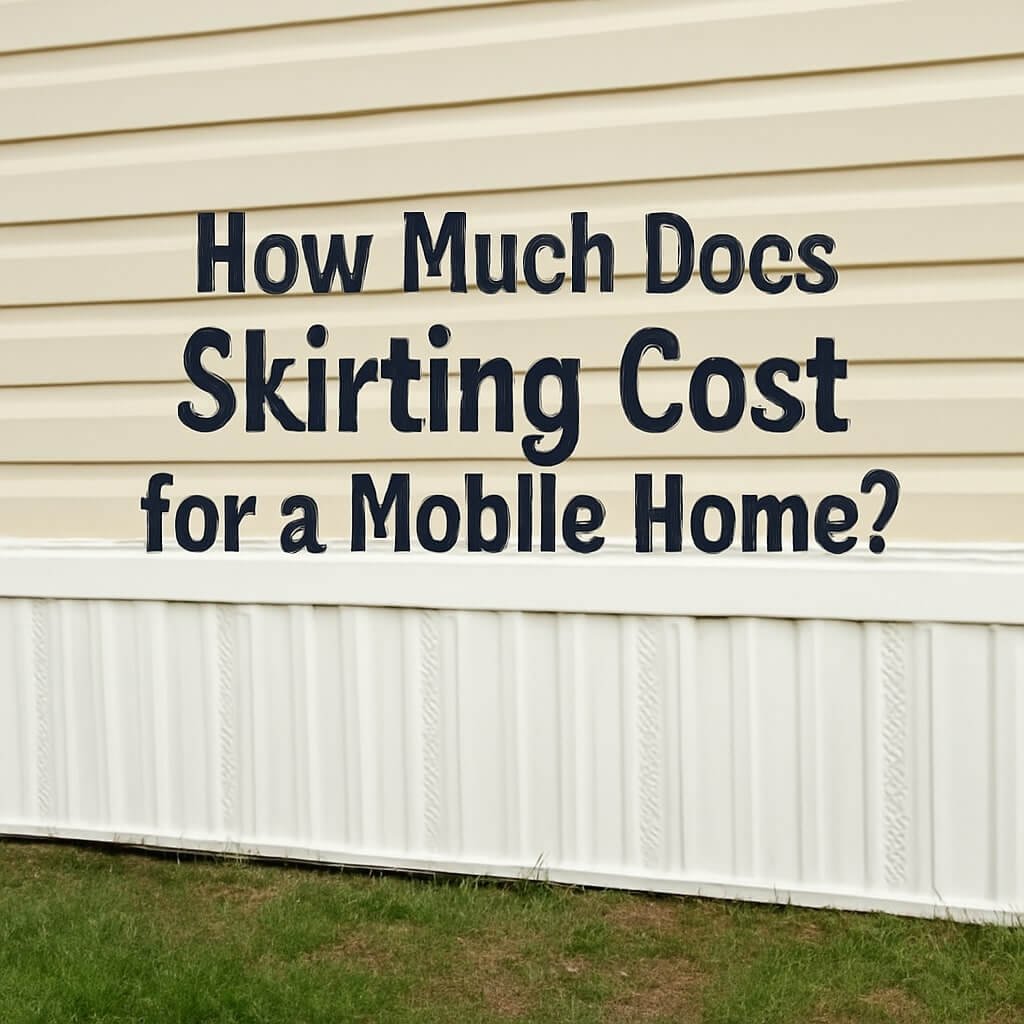 how much does skirting cost for a mobile home