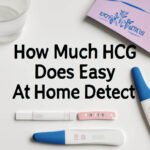 how much hcg does easy at home detect