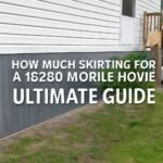 how much skirting for a 16x80 mobile home