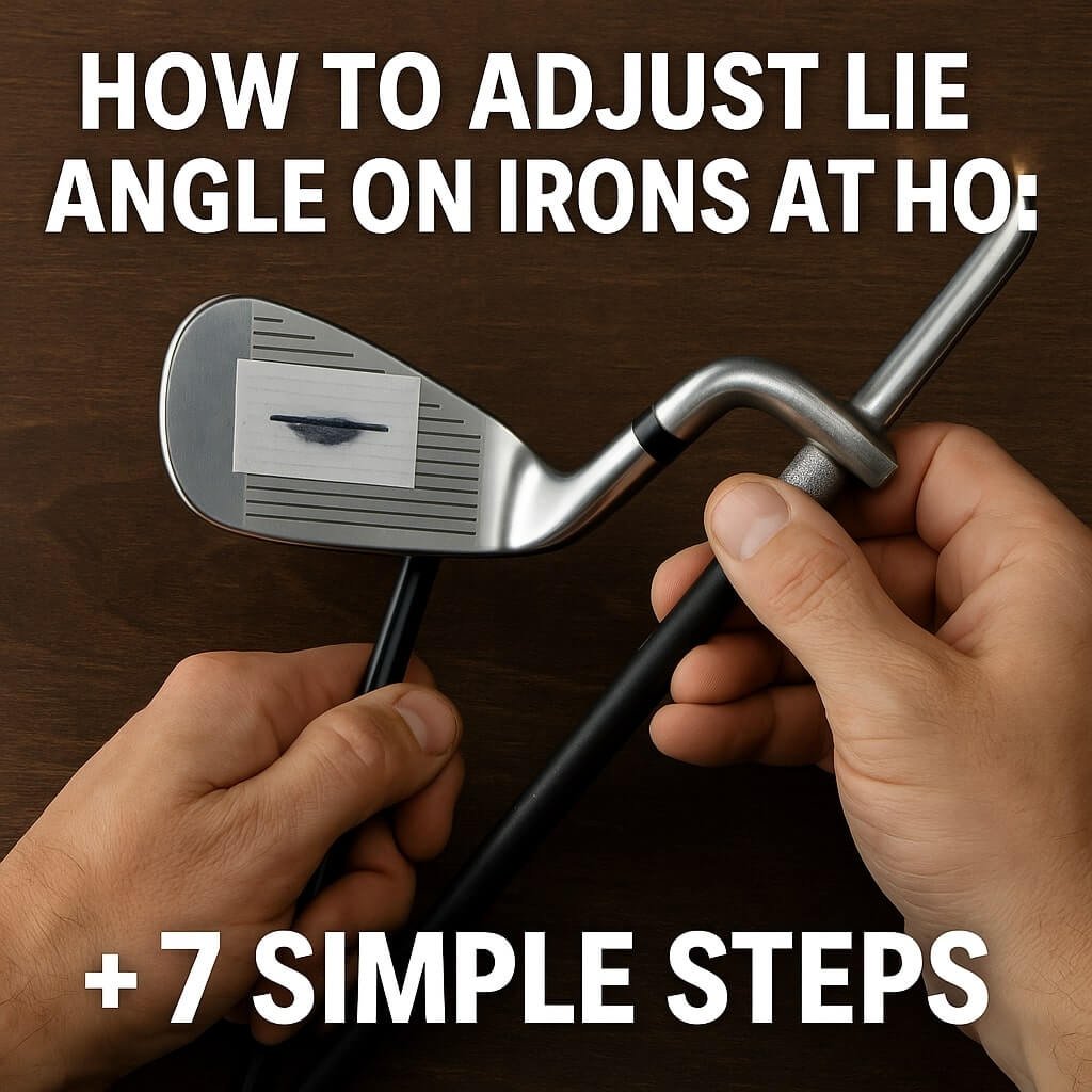 how to adjust lie angle on irons at home