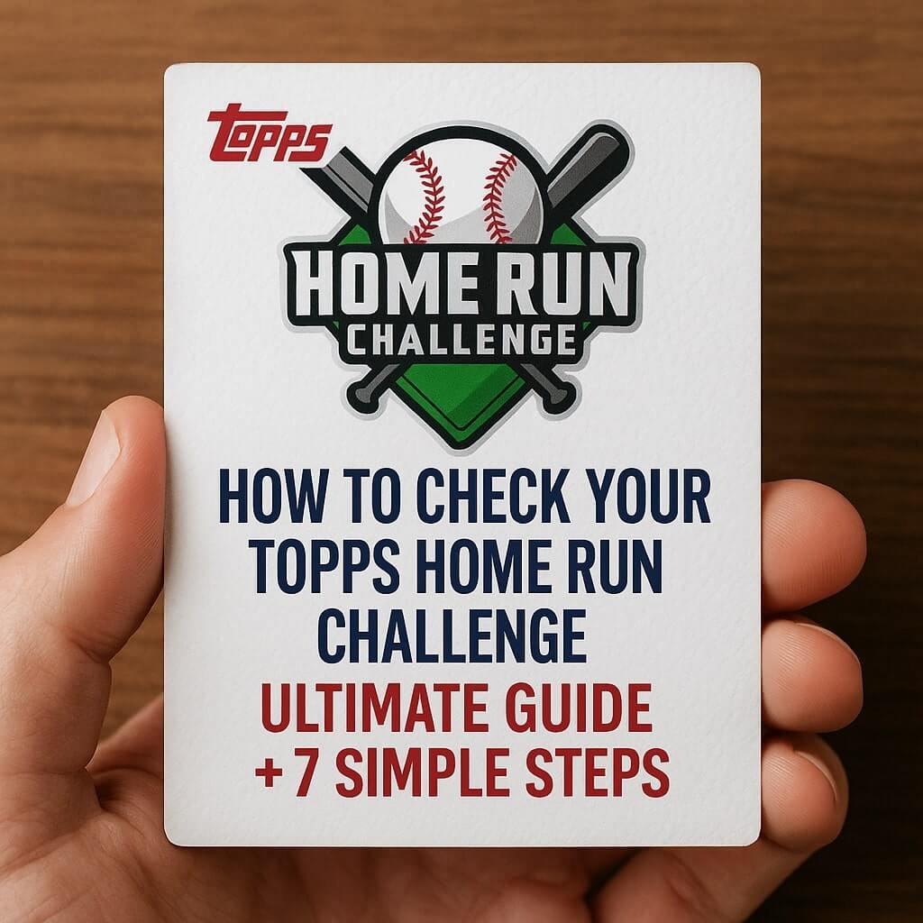 how to check your topps home run challenge