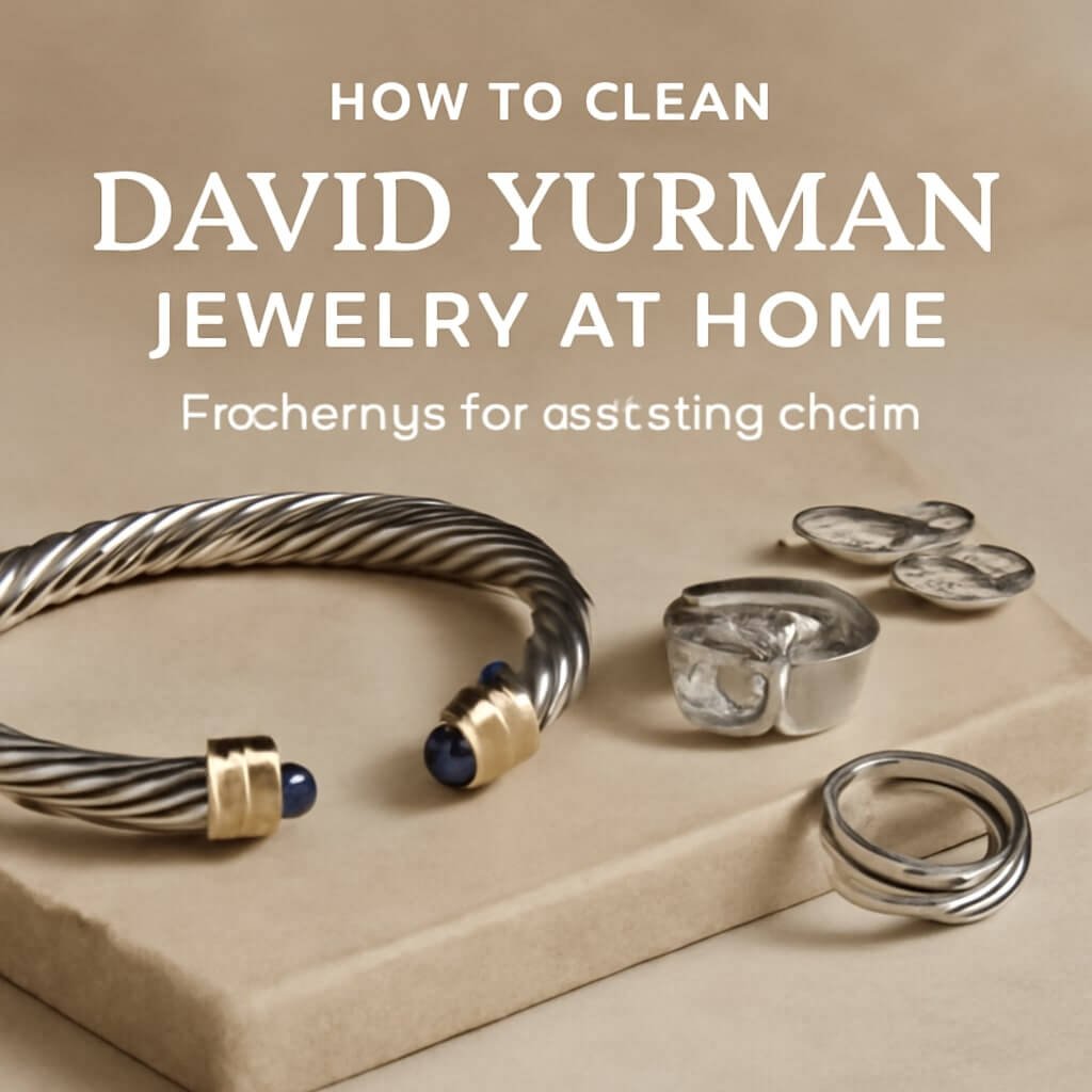 how to clean david yurman jewelry at home