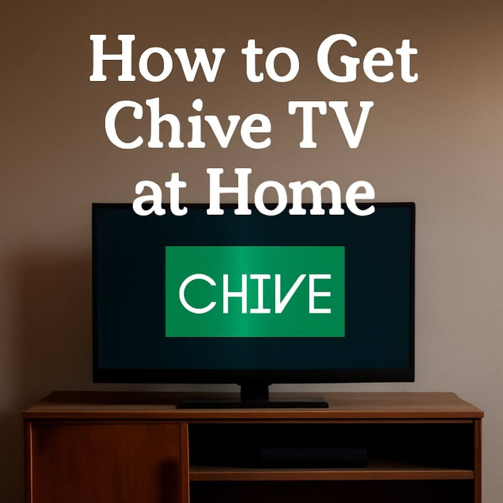how to get chive tv at home
