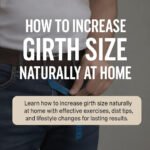 how to increase girth size naturally at home