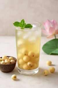 how to make a lotus drink at home