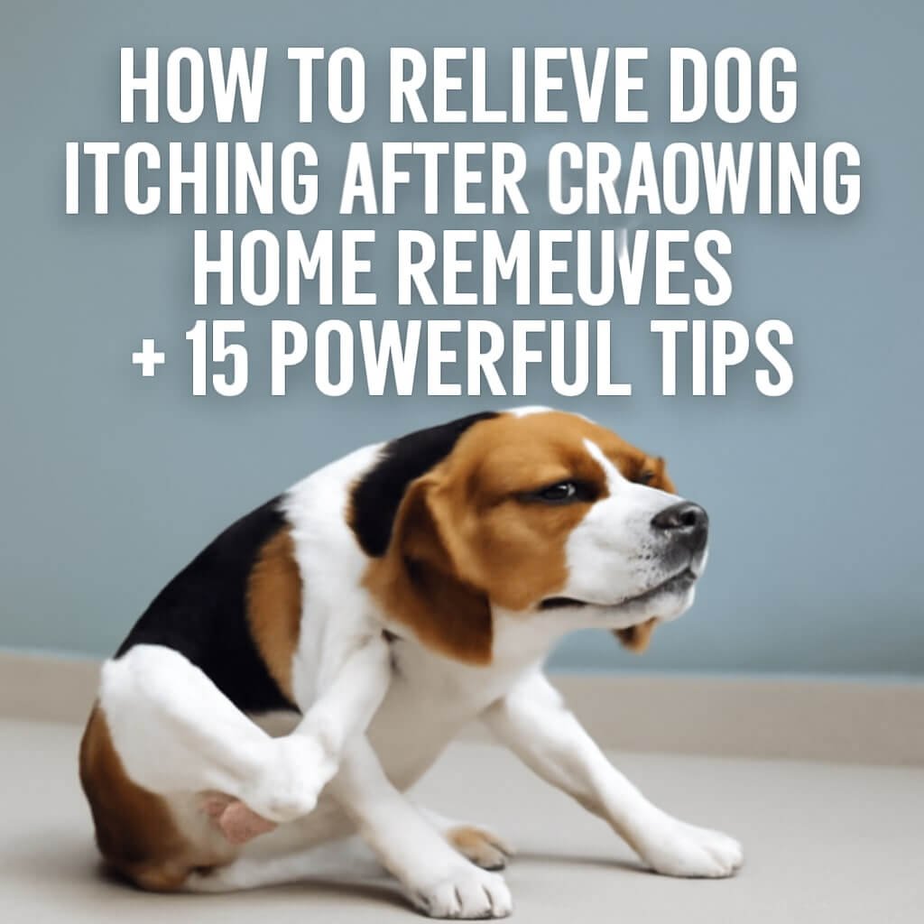 how to relieve dog itching after grooming home remedies