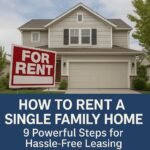 how to rent single family home