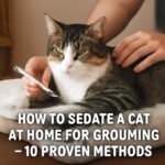 How to Sedate a Cat at Home for Grooming – 10 Proven Methods 1 how to sedate a cat at home for grooming
