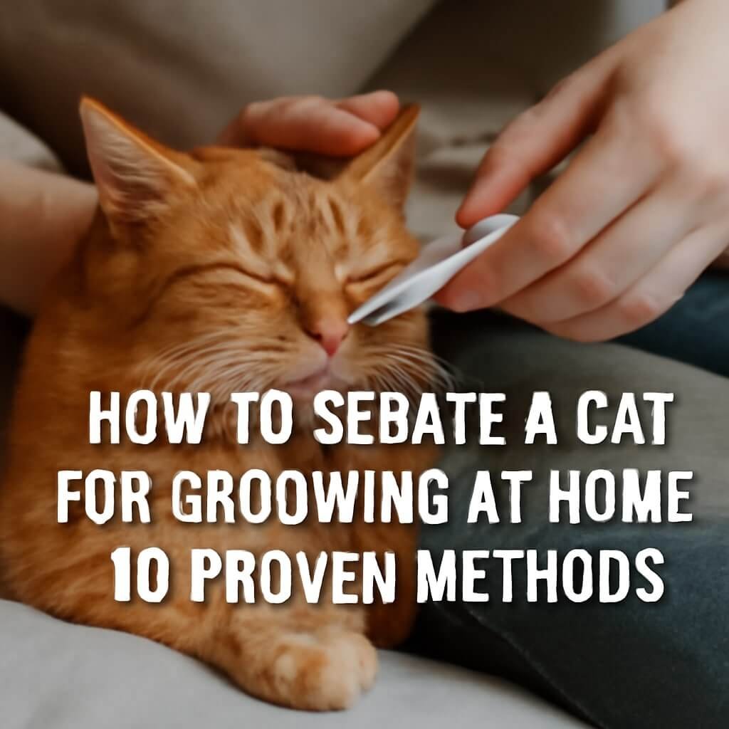 how to sedate a cat for grooming at home