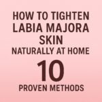 how to tighten labia majora skin naturally at home