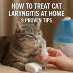 how to treat cat laryngitis at home