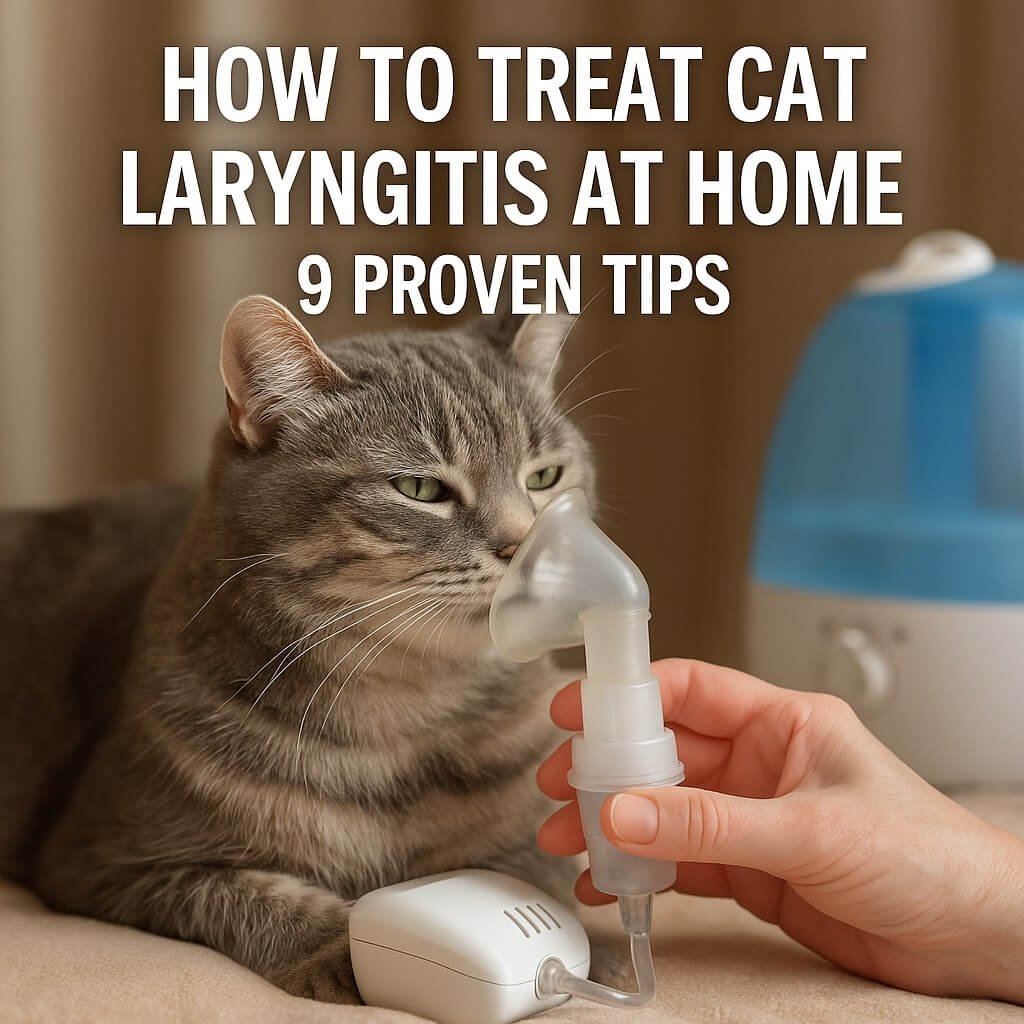 how to treat cat laryngitis at home