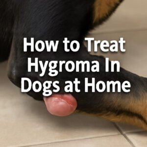 how to treat hygroma in dogs at home