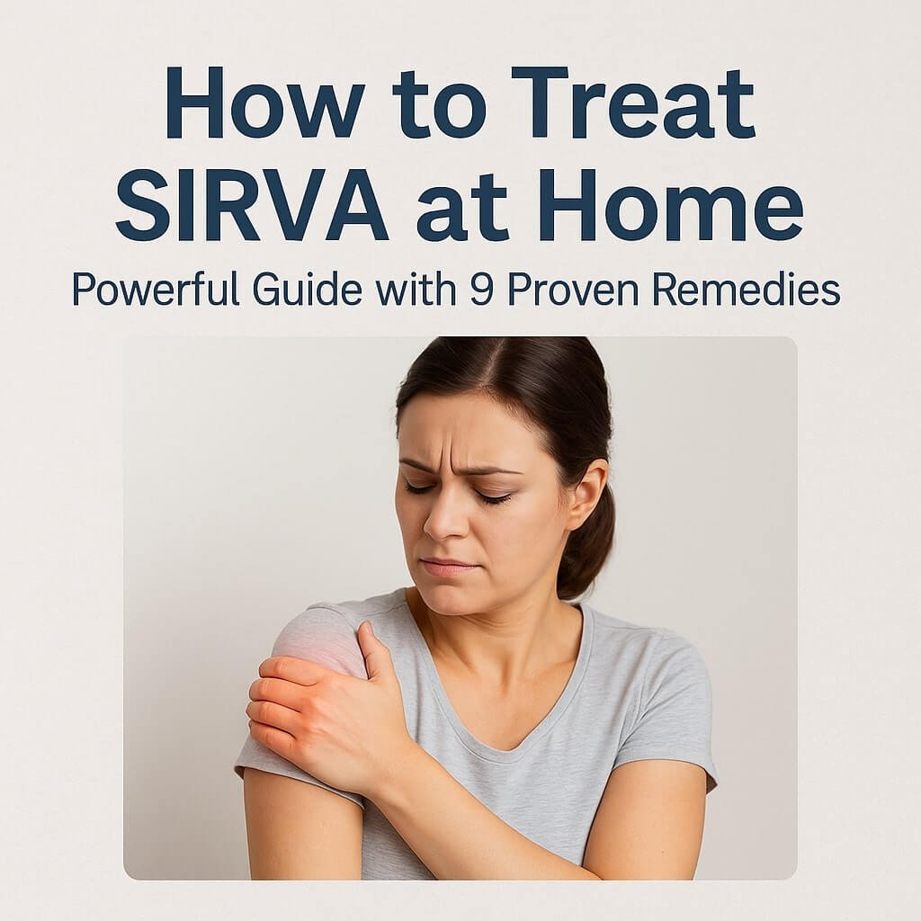 how to treat sirva at home