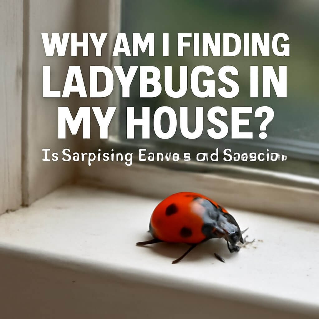 why am i finding ladybugs in my house