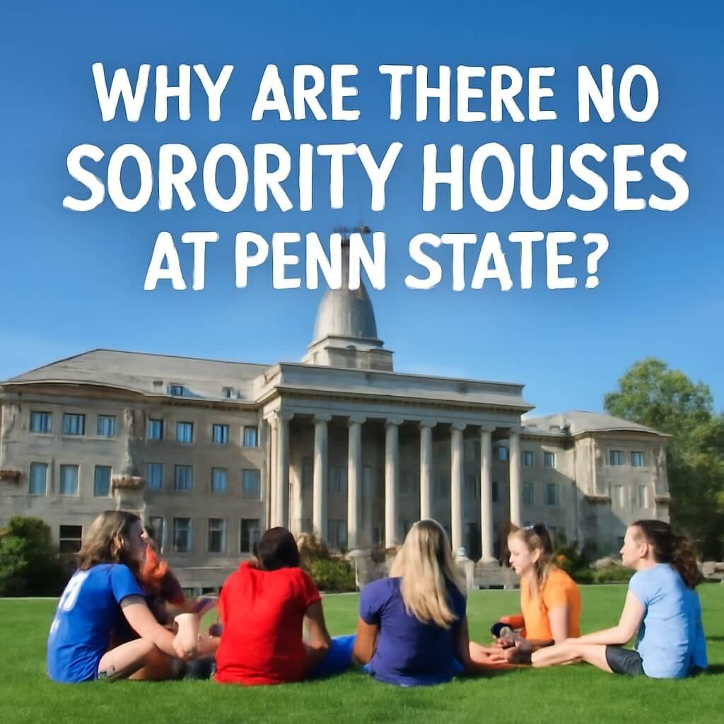 why are there no sorority houses at penn state