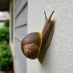 why do i have snails on my house