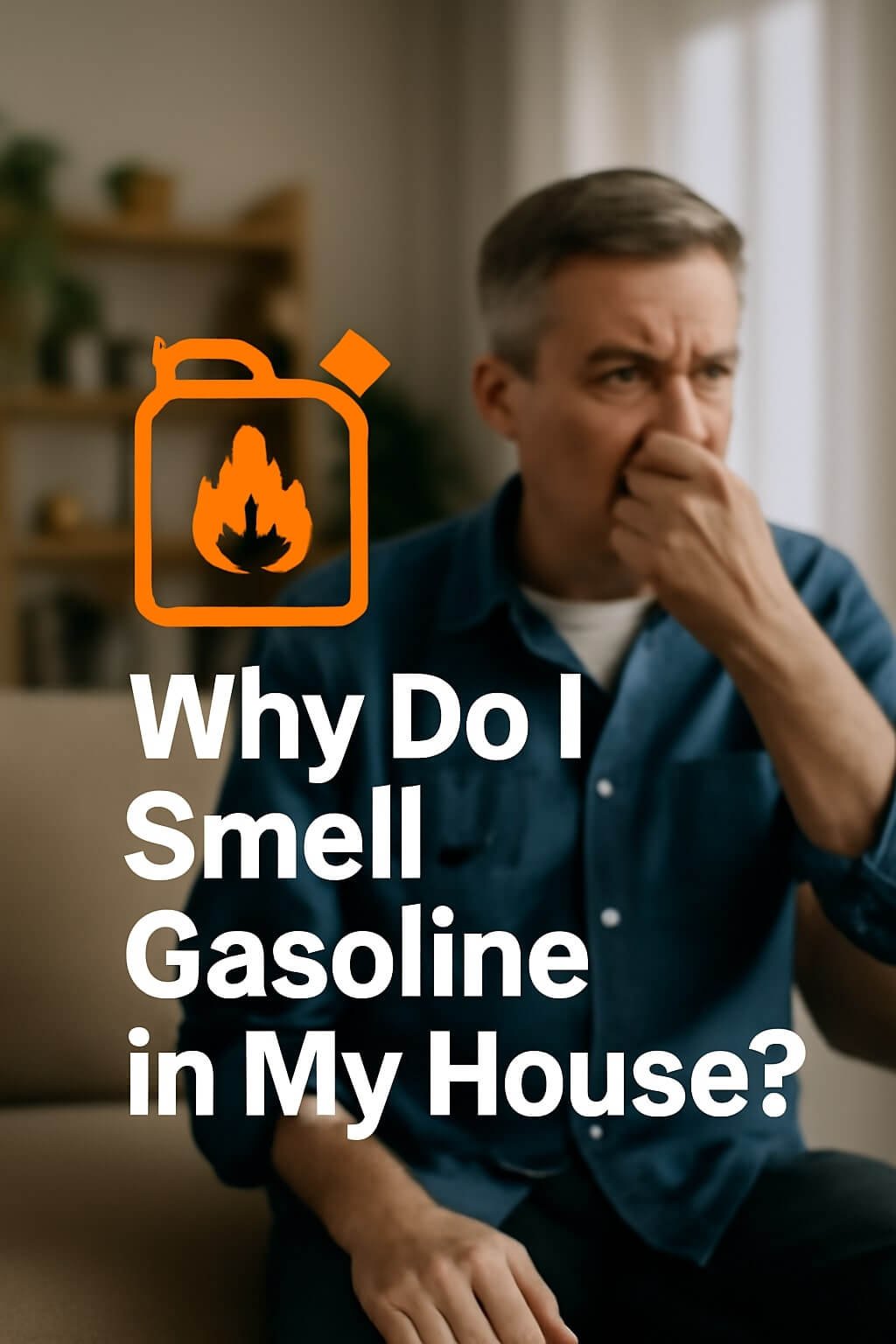 why do i smell gasoline in my house