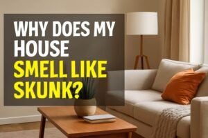why does my house smell like skunk