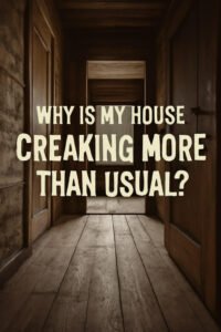why is my house creaking more than usual