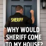 why would sheriff come to my house,
