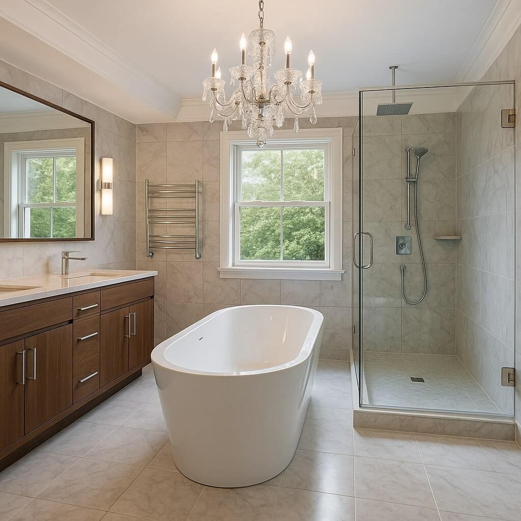 Top 7 Luxury Bathroom Features for a Newton Remodel