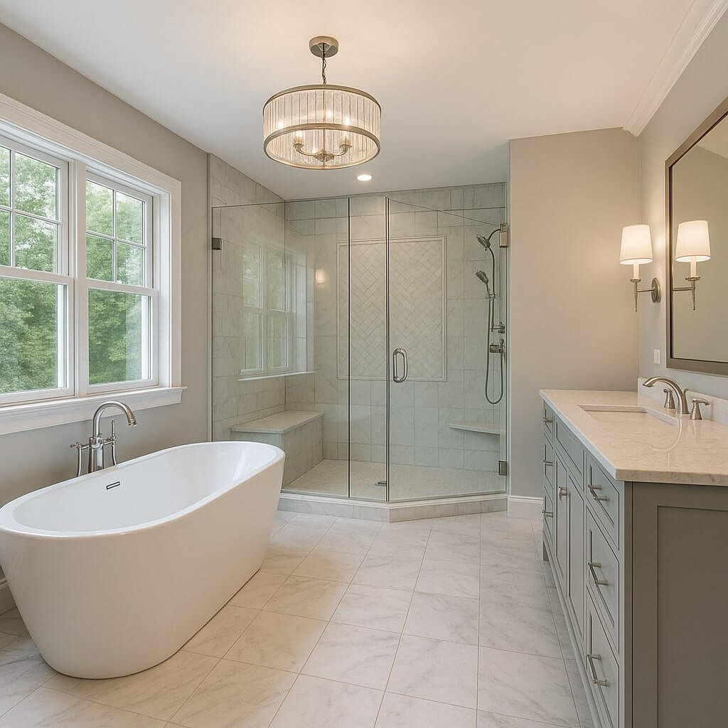 Top 7 Newton Contractors for Your Master Bathroom Remodel