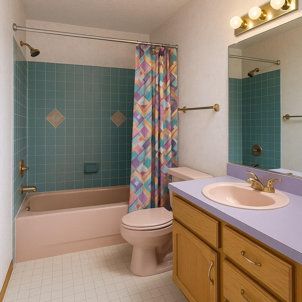 5 Ways to Infuse 90S Charm Into Your Bathroom Remodel