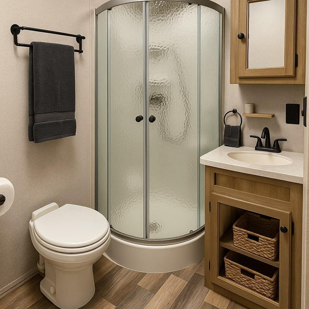 7 Space-Saving Ideas for an RV Bathroom Remodel